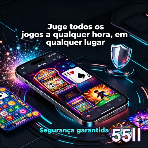 Imagem do aplicativo VIP de jogos disponível no site 55ll, destacando suas funcionalidades e diversão.